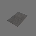 Square Carpet With Interlocking Geometric Stripes In Neutral Tones For Modern Home Decor