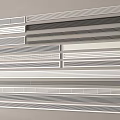 Modern Home Air Conditioner Vents In Various Styles With Gray White Black Striped Slim Designs