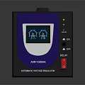 Black And Purple Power Inverter With Digital Display Control Buttons And LED Indicators