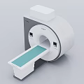 Canon Aquilion CT Scanner Medical Equipment With Circular Aperture And Patient Table
