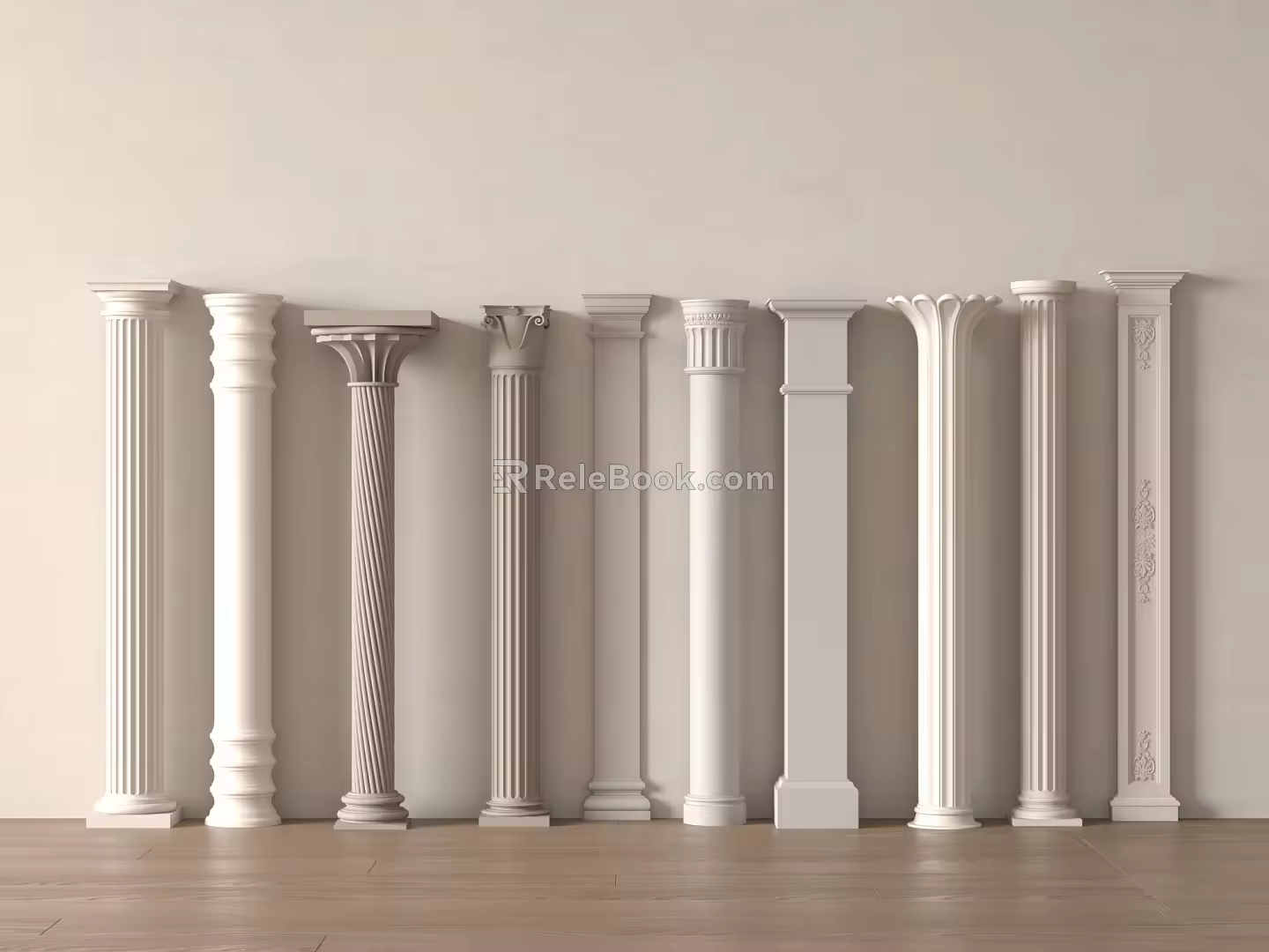 Jane's Roman Column 3d model