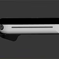 White Fotoslax Electronic Device With Black Trim For Photo Processing