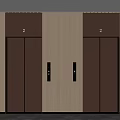 modern elevator hall elevator car 3d model