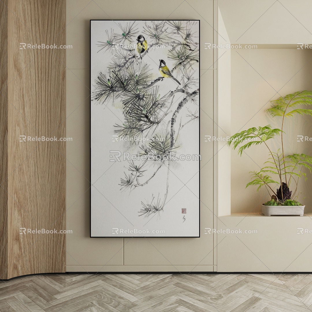 New Chinese Decorative Painting model