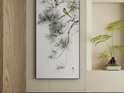 New Chinese Decorative Painting model