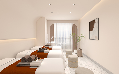 Modern SPA Beauty Salon 3d model