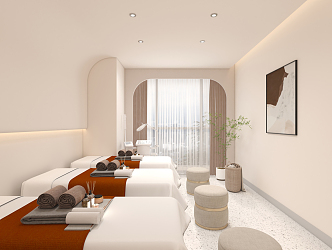 Modern SPA Beauty Salon 3d model