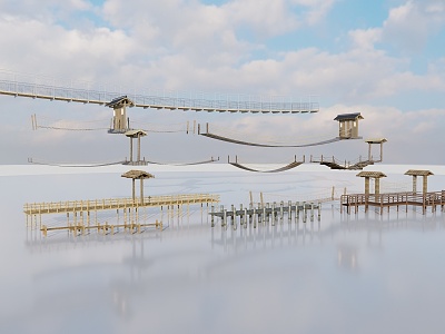 Bridge Trestle model