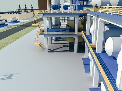 Industrial Scenarios 3d model