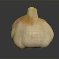 Fresh Garlic Bulb With White And Pink Skin Firm Texture For Cooking