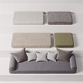 Modern Cushion Cushion Pillow Combination 3d model