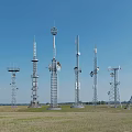 modern signal tower signal tower transmission tower 3d model