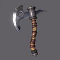 Tomahawk Game Axe Ares Axe Mountain Axe Pangu Axe Cold Weapon Low Face Number Low Model Simple Model Video Level Super Realistic 3d model