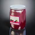 DATLI Red Fruit Jam in Glass Jar with Colorful Fruit Label