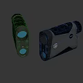 Commercial Laser Rangefinders With Black Textured Body Blue Lens And Ergonomic Grip