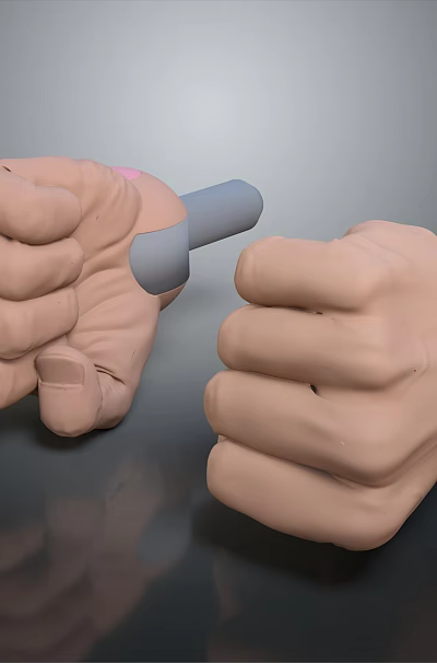 Medical Devices Functional Prosthetic Hands With Human-like Design For Rehabilitation 3d model