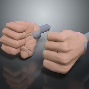 Hand Medical Teaching Aware Medical Supplies Medical Teaching Aware Medical Display 3d model