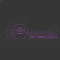 2025 National Artificial Intelligence Conference Smart Future Theme Welcome Sign Photo Check In Spot