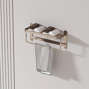 Towel rack 3d model