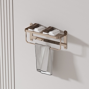 Towel rack 3d model