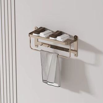 Towel rack 3d model