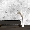 Silly Sofa Stool Bed End Stool Cream Bench Shoe Changing Stool Bench 3d model