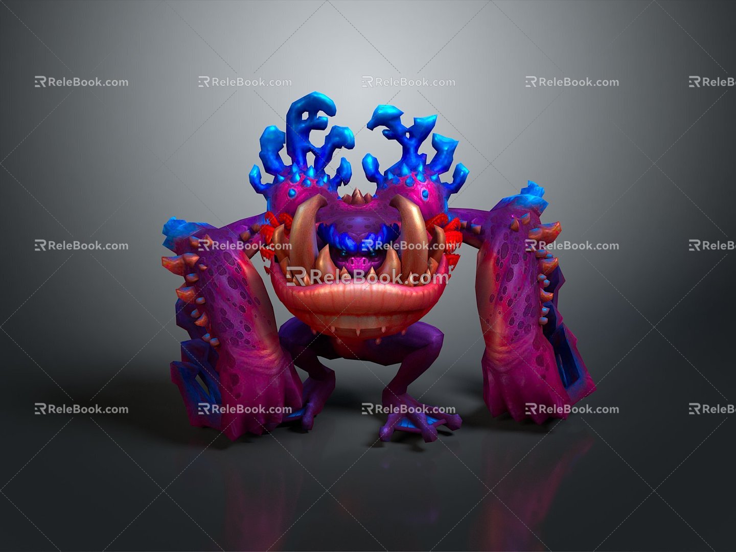 Monster Monster Monster Monster Monster Warrior Alien Monster Alien Monster 3d model