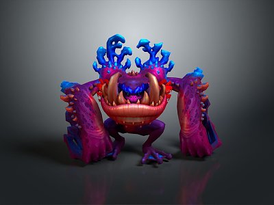 Monster Warrior Alien Monster Alien Monster 3d model