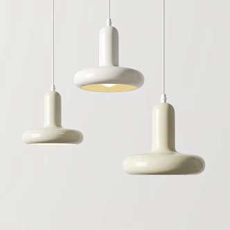 Bauhaus Restaurant Chandelier 3d model