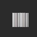 Books And Magazines Neatly Arranged On Gray Background With White Vertical Stripes