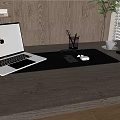 Modern Laptop Computer Desktop 3d model