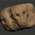 Stone Rock Stone Stone Appreciation Stone Strange Stone Ore Realistic 3d model