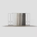Modern Linen Curtains in Various Neutral Colors for Home Window Decoration