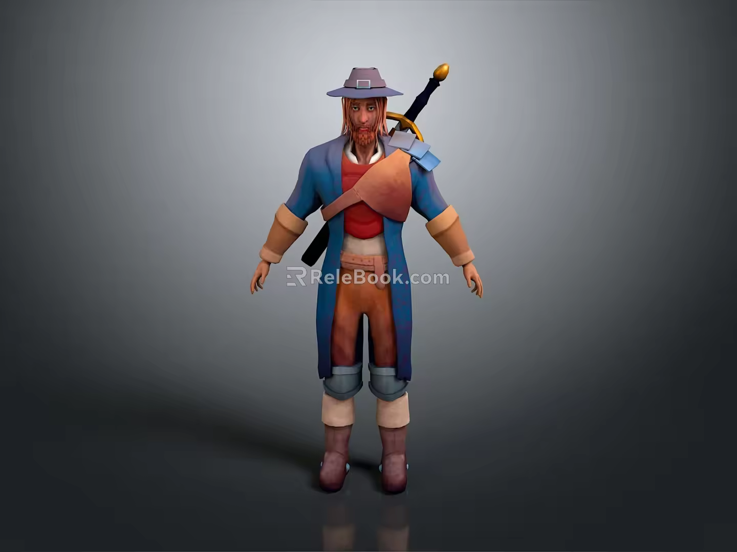 Warrior Samurai Soldier Guard Assassin Killer Ancient Soldier Ancient Assassin Killer 3d model