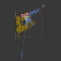Birds Eye View Urban Planning With City Layout Buildings Road Network And Waterfront