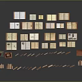 Colorful Books And Magazines In Various Sizes Open And Stacked On