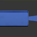 Blue Computer Webcam With High Definition Lens And Adjustable Mount Stand
