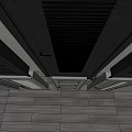 Swing Doors In Various Styles And Different Colors For Indoor Home Interior Display With Plants