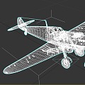 Fighter Military Aircraft Military Aircraft 3d model