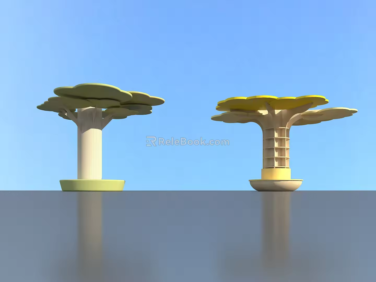 Modern Column Decorative Column 3d model