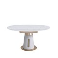 Minismal wind dining table 3d model