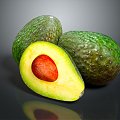 avocado fruit fresh fruit seasonal fruit fruit highlights fruit meal tropical fruit specialty fruit 3d model