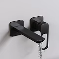 Modern faucet minimalist faucet 3d model