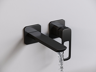 Modern faucet minimalist faucet 3d model