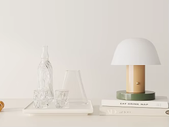 Modern ornaments combination 3d model