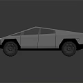 Top View Of Black Car 3D Model With Sleek Body Design And Aerodynamic Shape