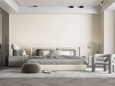 Modern Bedroom 3d model