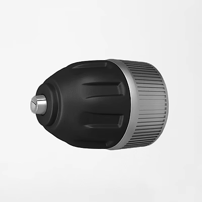 Durable Hardware Tool Drill Chuck With Black Silver Metal Construction For Power Drills 3d model