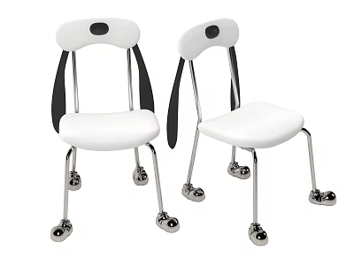 Art shape leisure chair 3d model