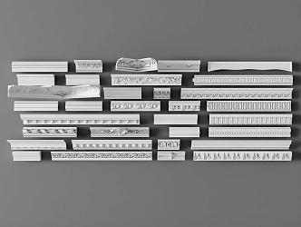 Gypsum line 3d model